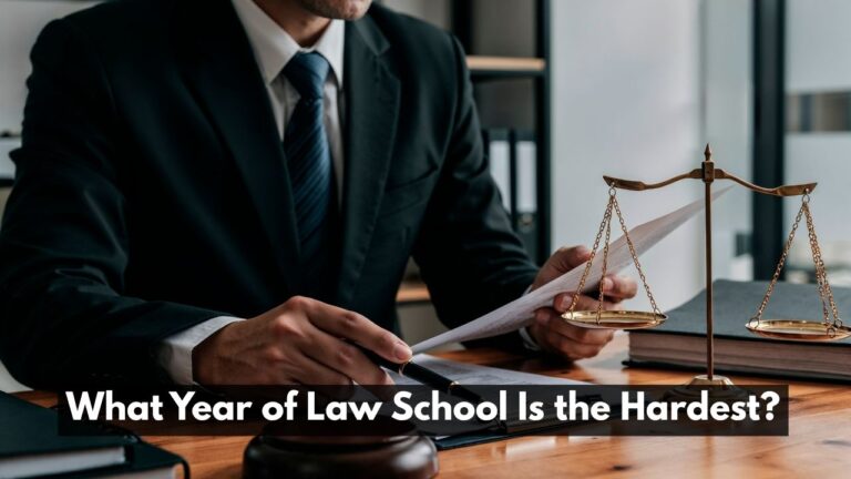 What Year of Law School Is the Hardest?