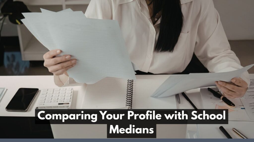 Comparing Your Profile with School Medians