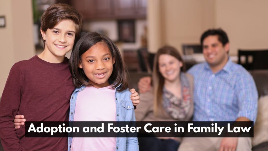 Adoption and Foster Care in Family Law