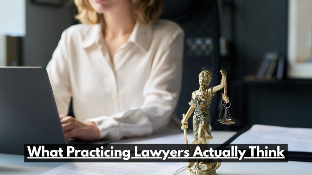 What Practicing Lawyers Actually Think