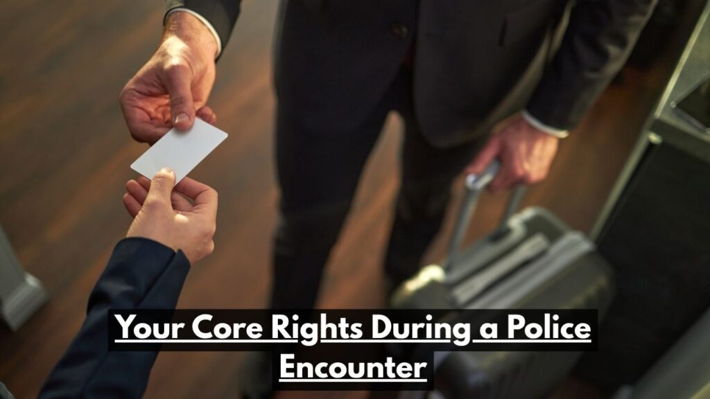 Your Core Rights During a Police Encounter