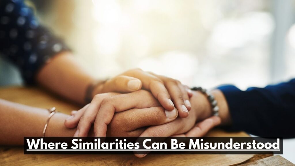 Where Similarities Can Be Misunderstood