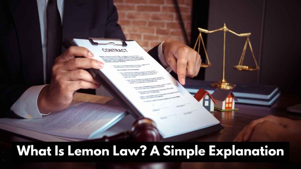 What Is Lemon Law? A Simple Explanation