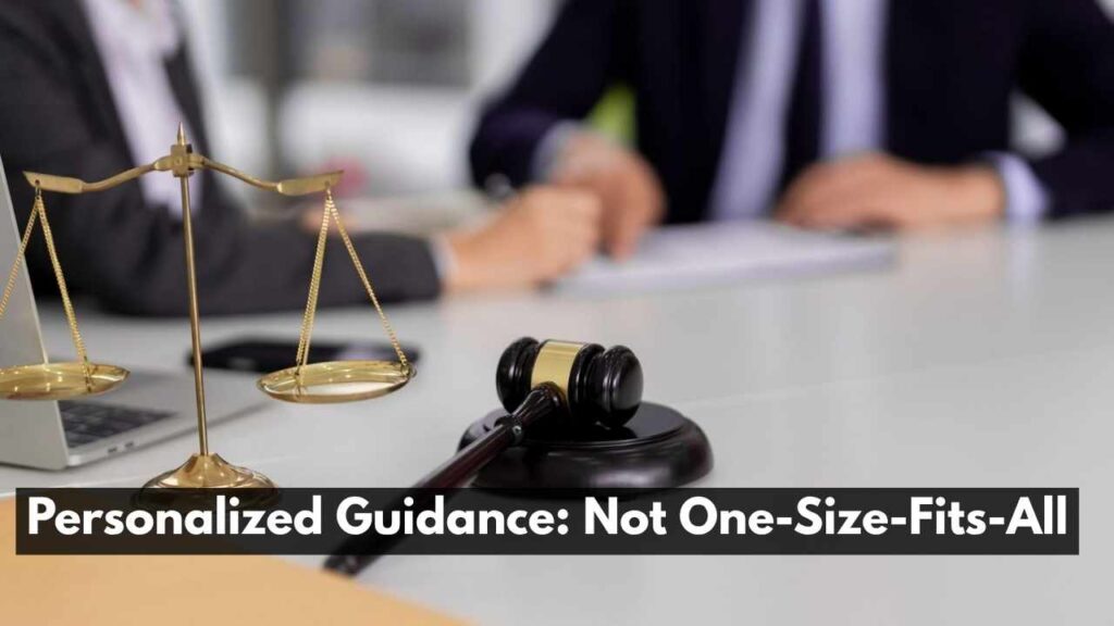 Personalized Guidance: Not One-Size-Fits-All