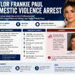 Taylor Frankie Paul Domestic Violence Arrest
